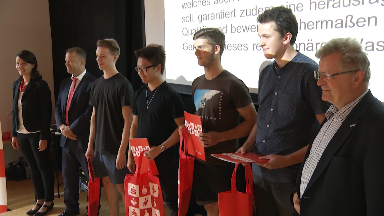 MEgional am 22. August 2019 mit dem Gründerpreis für Schüler