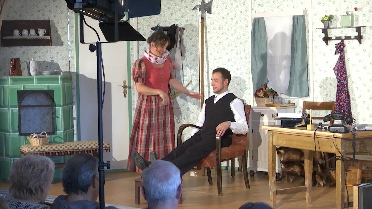 MEgional am 11. Februar 2020 mit dem MundARTtheater in Schönbrunn