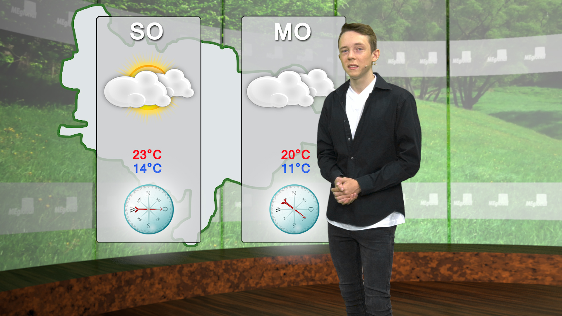 MEgional am 21. August 2020 mit dem Wochenendwetter