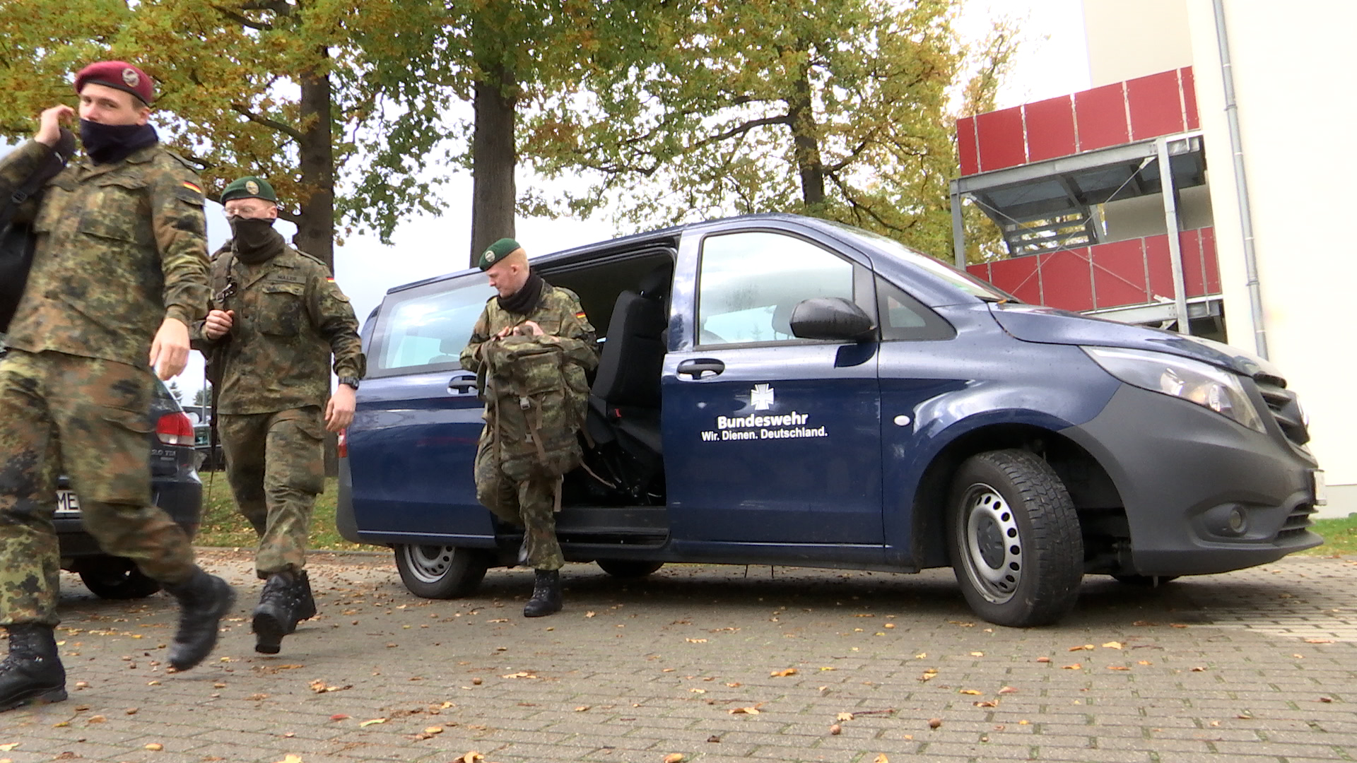 MEgional am 2. November 2020 mit Hilfe der Bundeswehr im Pflegeheim Lengefeld