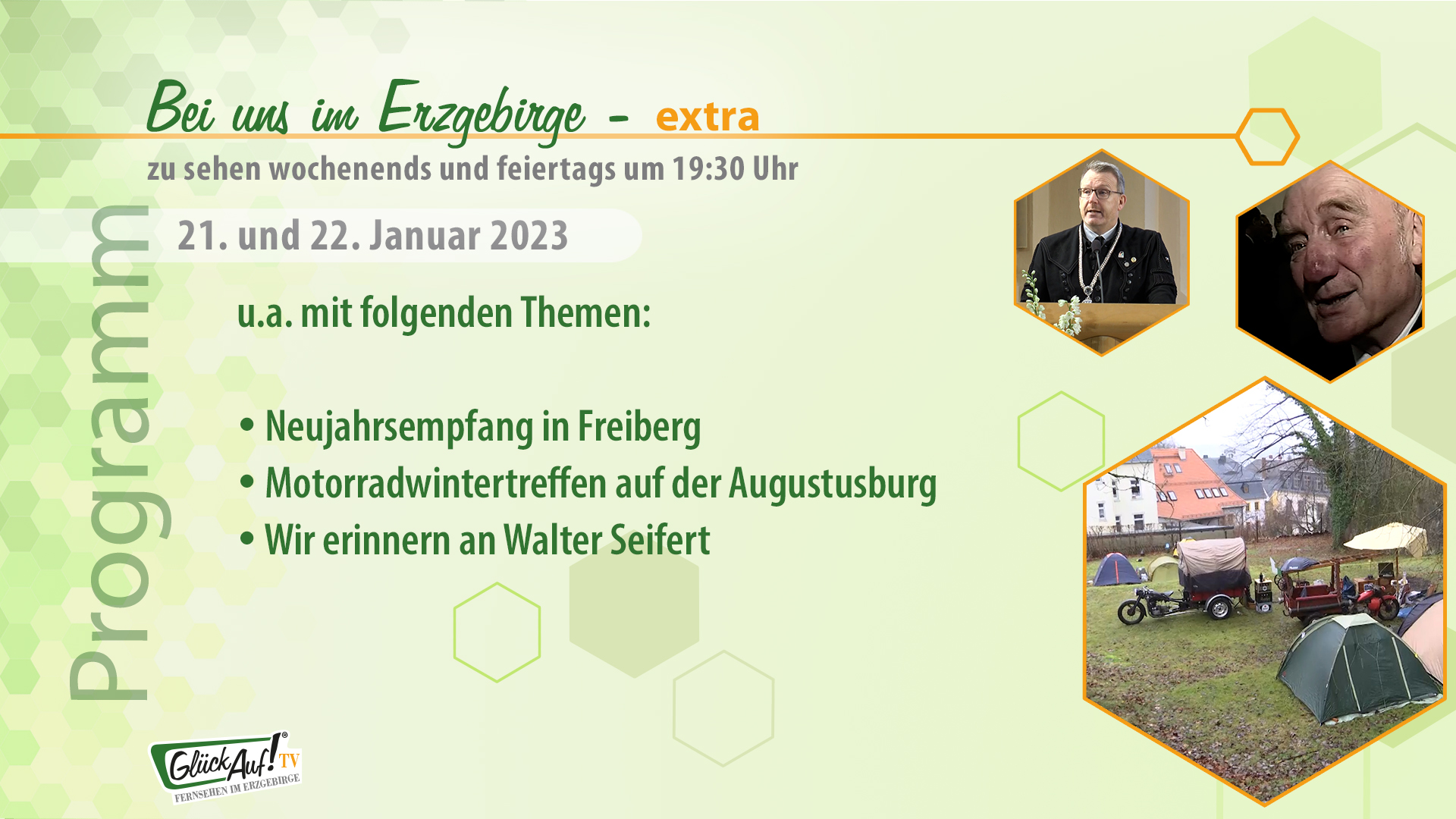 Bei uns im Erzgebirge - extra für die 04. Kalenderwoche 2023