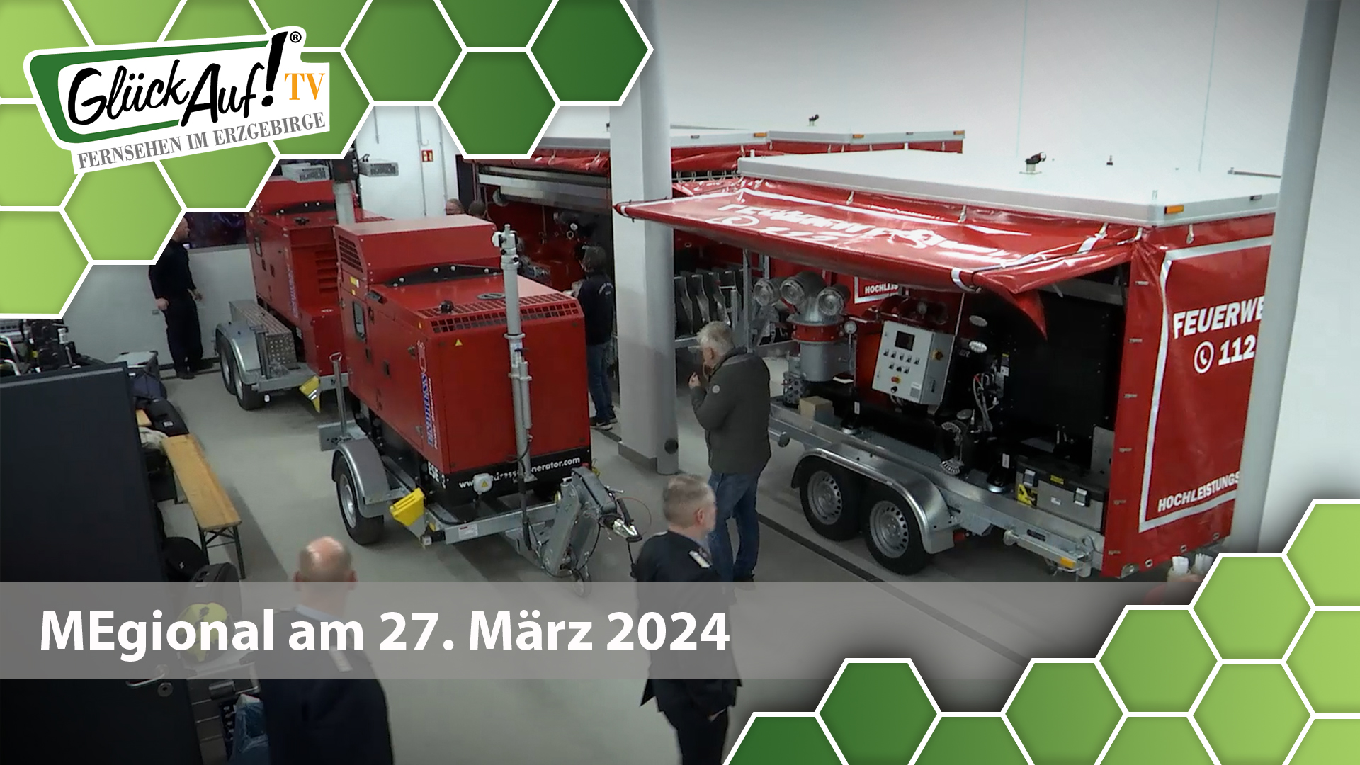 MEgional am 27. März 2024 mit der Einweihung des Neuen Gerätehaus der Feuerwehr Pockau 