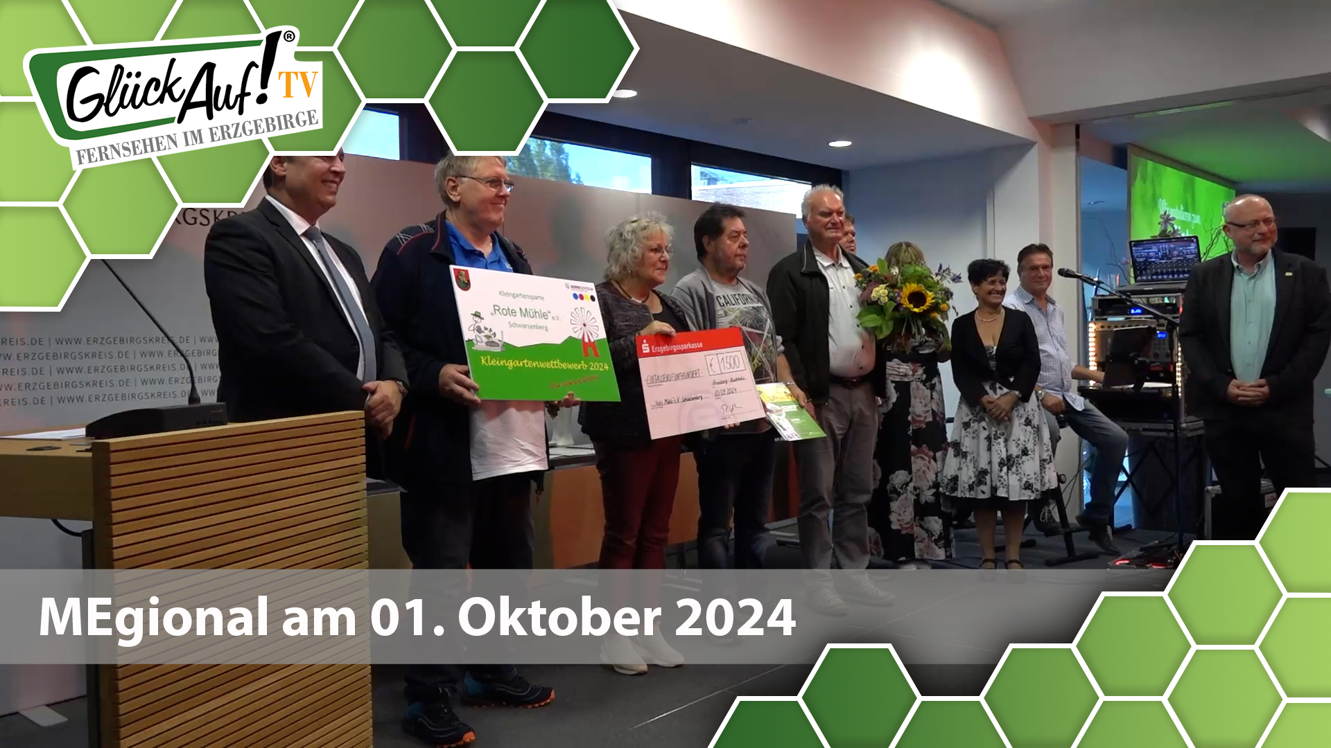 MEgional am 01. Oktober 2024 mit der Auszeichnung “Schönster Kleingarten”