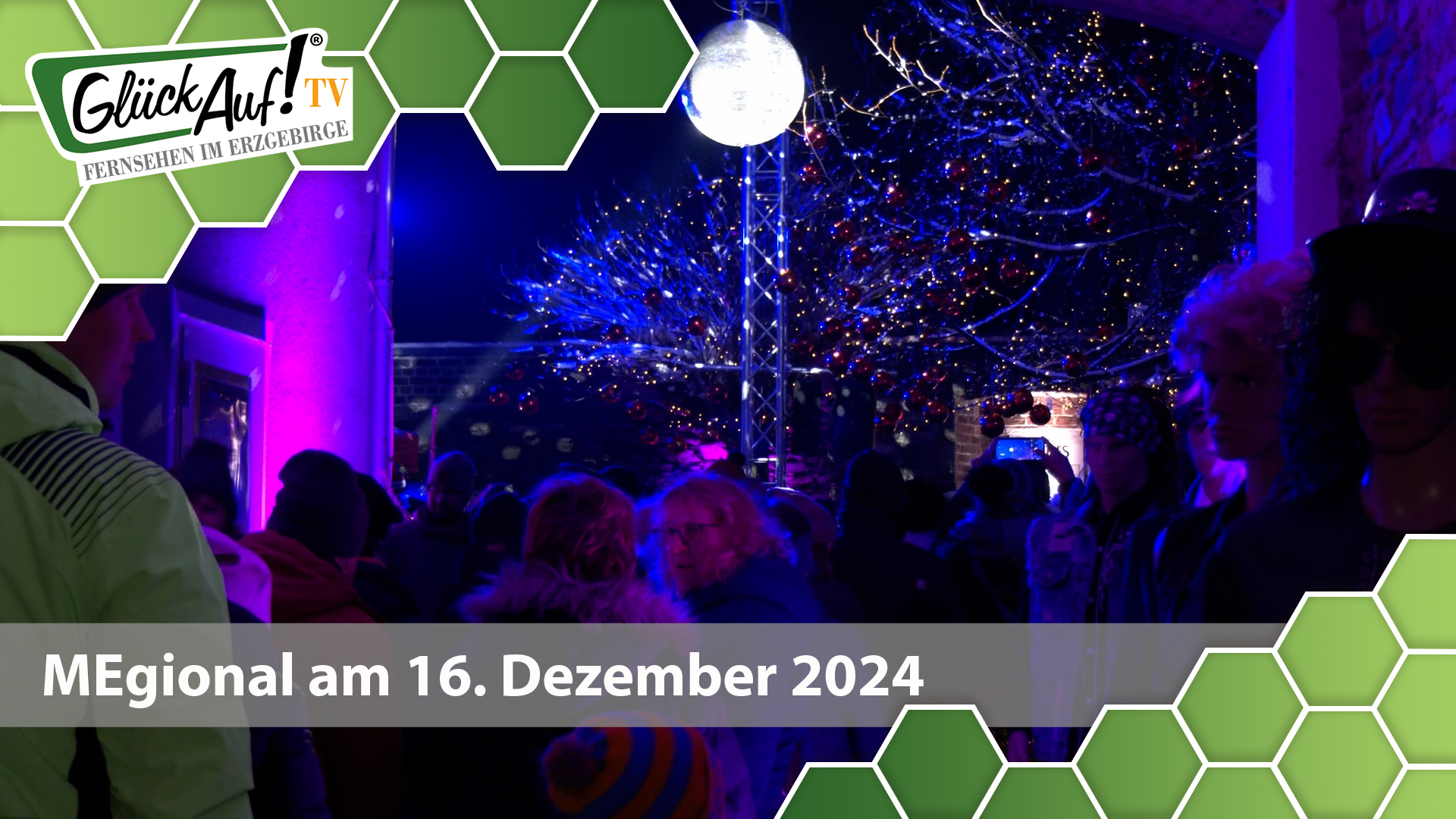 MEgional am 16. Dezember 2024 mit Bildern von den offenen Höfen in Marienberg