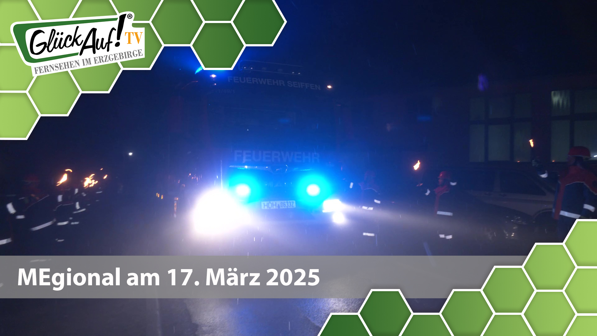 MEgional am 17. März 2025 mit dem Thema: "Neues Fahrzeug für die freiwillige Feuerwehr Seiffen"