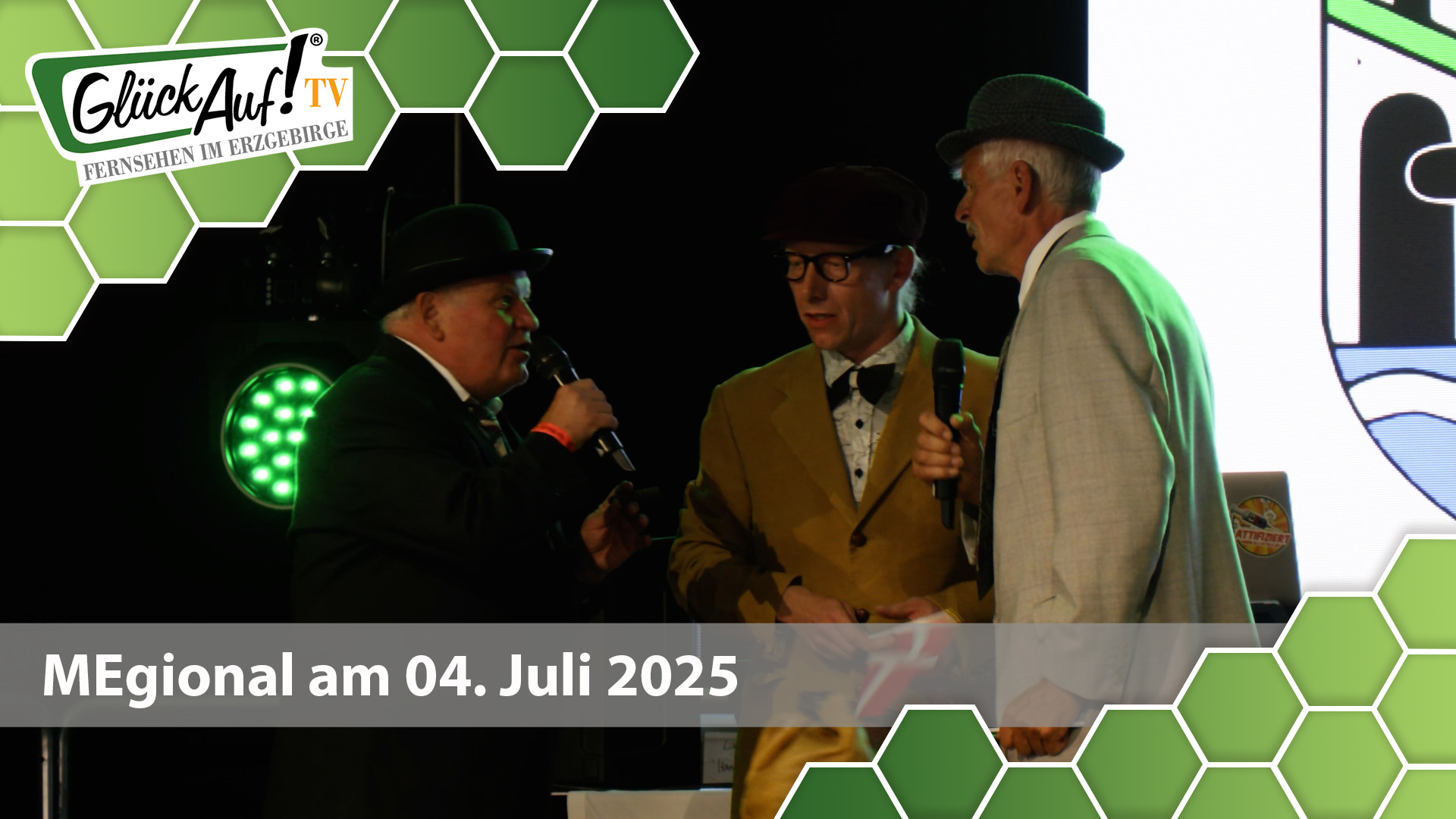 MEgional am 04. Juli 2025 mit Eindrücken aus der Festwoche 675 Jahre Börnichen