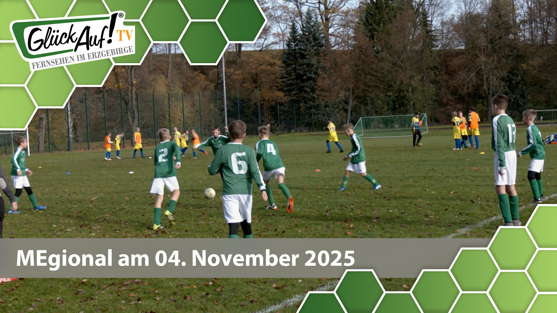 MEgional am 04. November mit dem Thema: Trikotübergabe in Zschopau D-Junioren