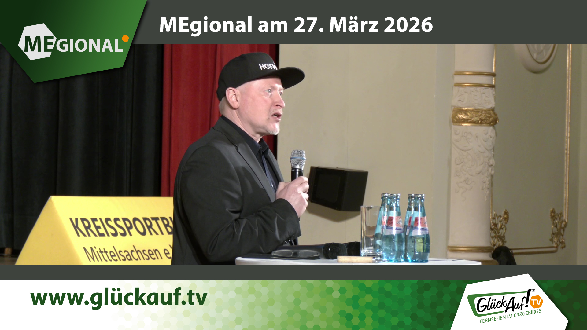 MEgional am 27. März mit dem Thema: Joey Kelly in Hainichen zu Gast